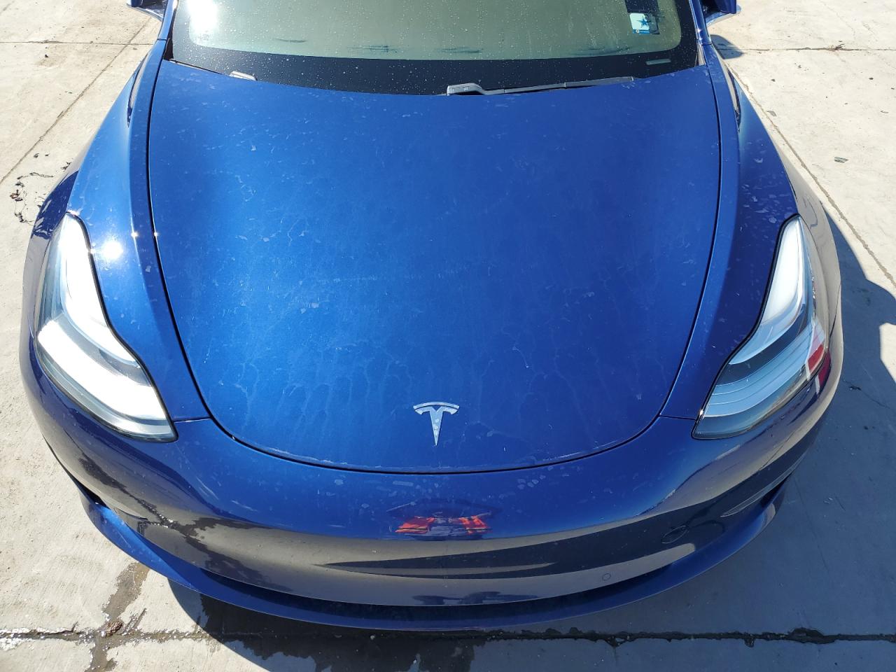 Lot #2957242420 2019 TESLA MODEL 3