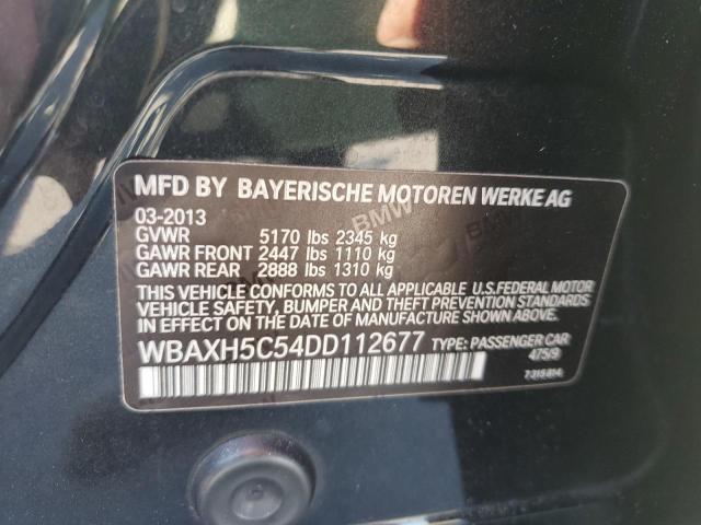 VIN WBAXH5C54DD112677 2013 BMW 5 Series, 528 XI no.12