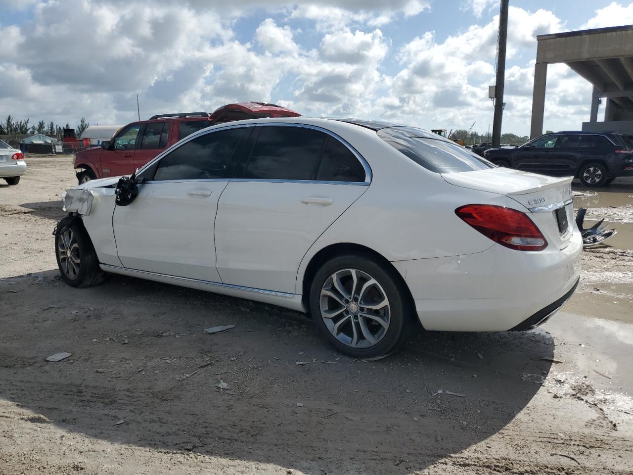 Lot #2993929309 2016 MERCEDES-BENZ C 300 4MAT