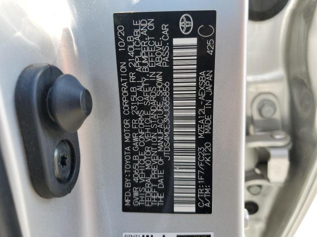 2021 TOYOTA COROLLA SE JTDS4MCE3MJ065856  65633904