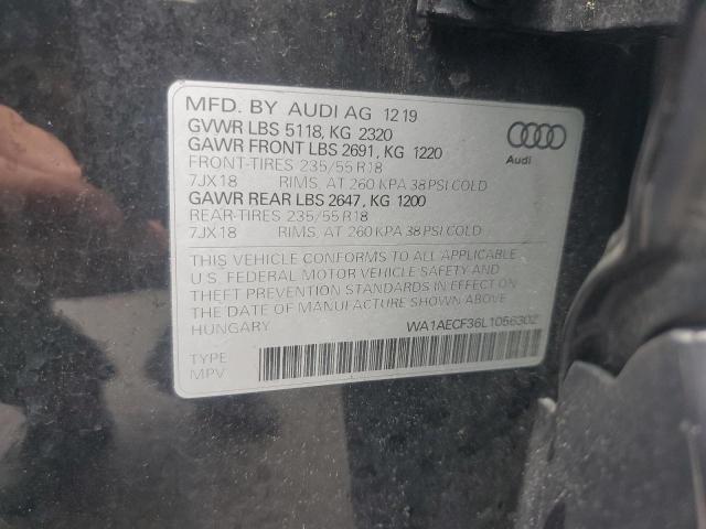 2020 AUDI Q3 PREMIUM - WA1AECF36L1056302