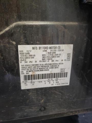 2018 FORD EDGE SE - 2FMPK3G98JBB35950