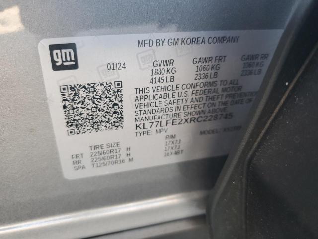 2024 CHEVROLET TRAX LS - KL77LFE2XRC228745