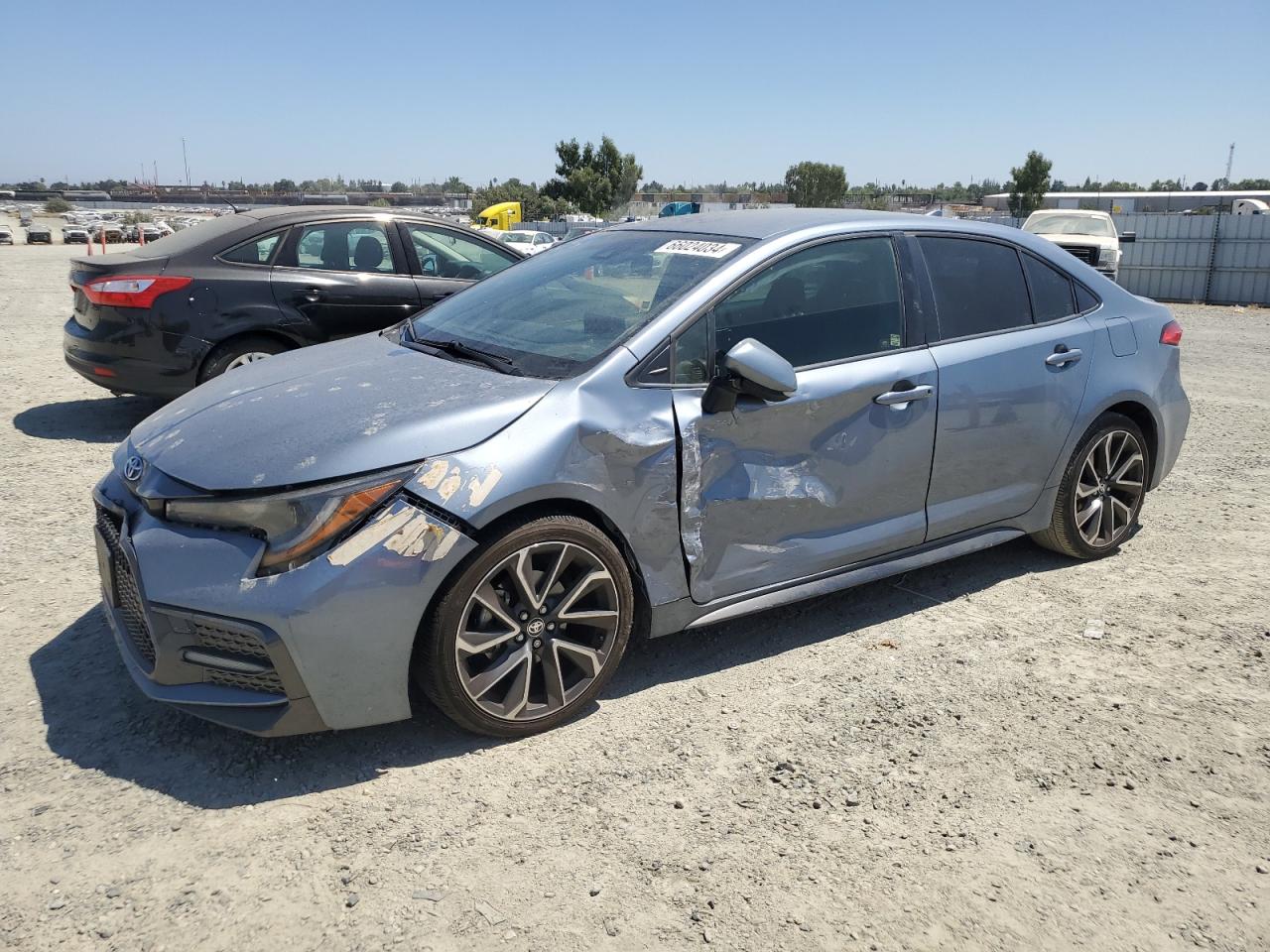 Lot #3029458701 2020 TOYOTA COROLLA SE