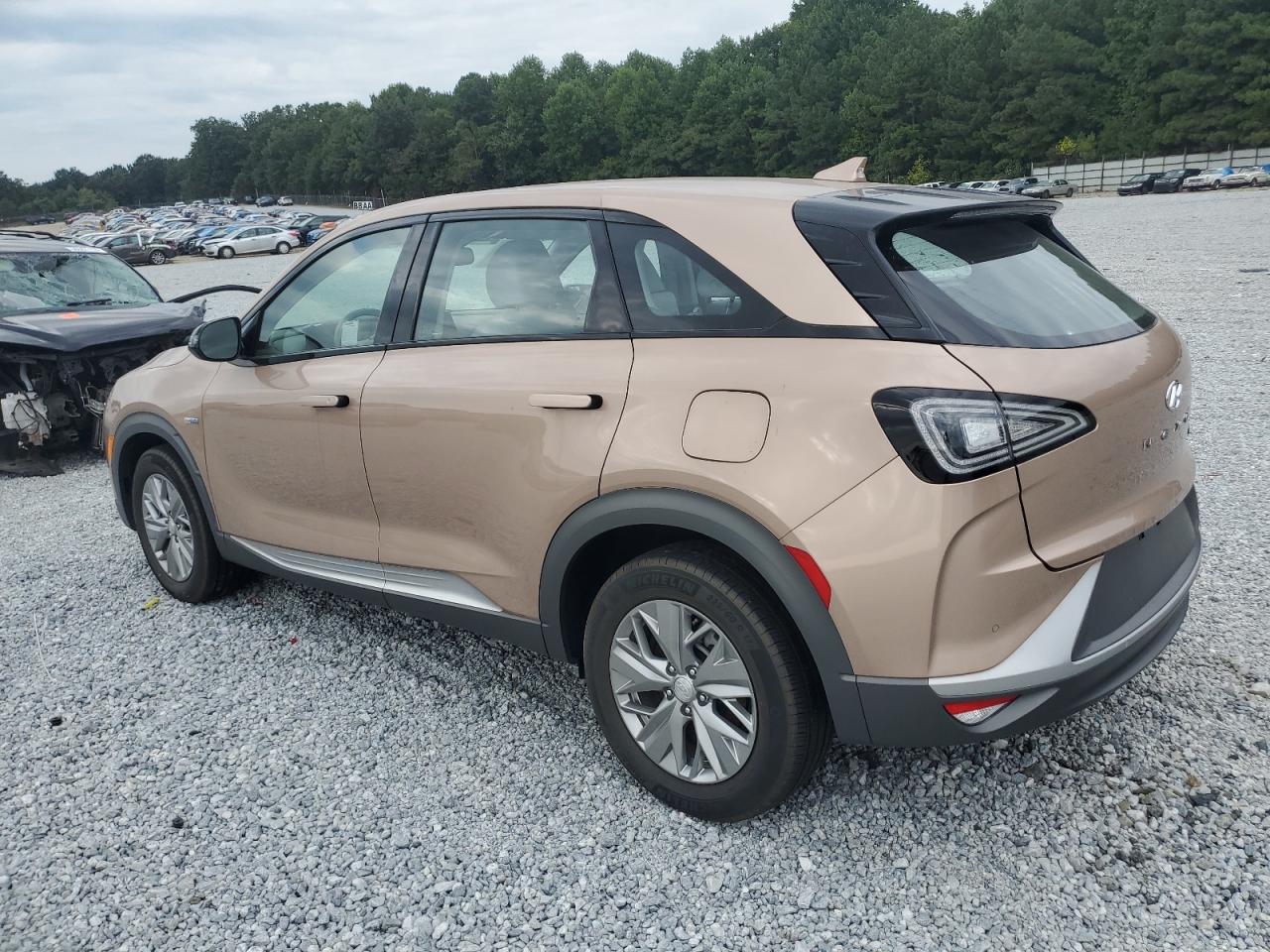 Lot #2786276358 2019 HYUNDAI NEXO BLUE