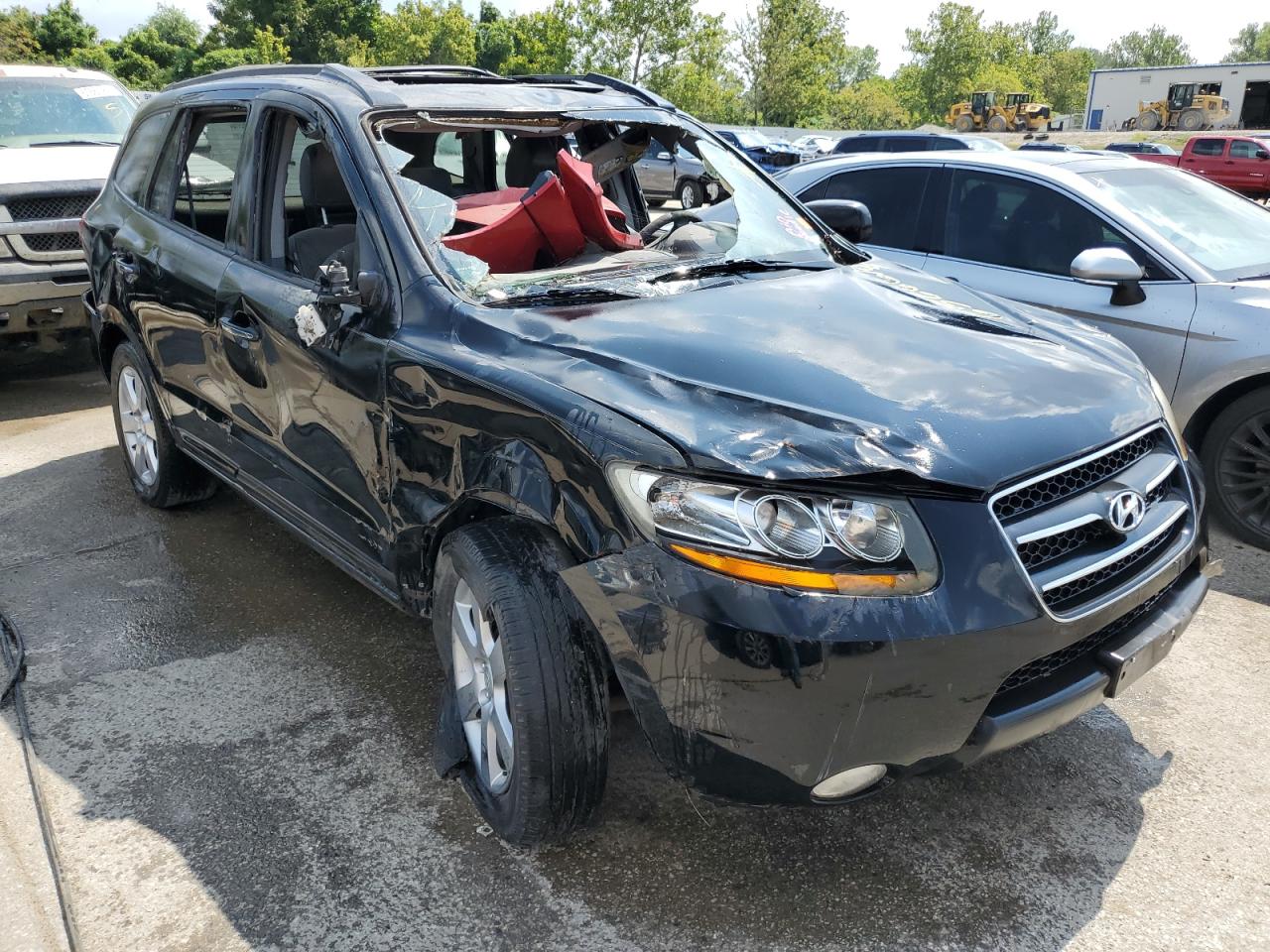 Lot #2778621932 2009 HYUNDAI SANTA FE S