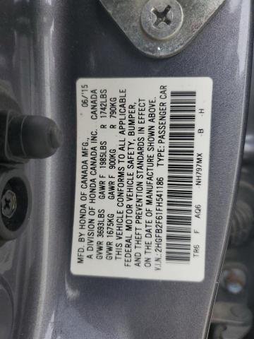 2015 HONDA CIVIC HF 2HGFB2F61FH541186