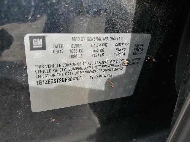 2016 CHEVROLET MALIBU LT - 1G1ZE5ST2GF304153