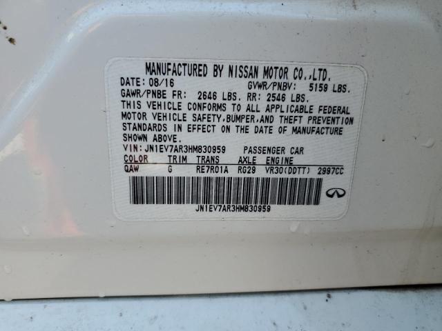 2017 INFINITI Q50 PREMIU - JN1EV7AR3HM830959