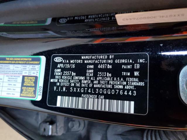 2016 KIA OPTIMA LX - 5XXGT4L30GG076443
