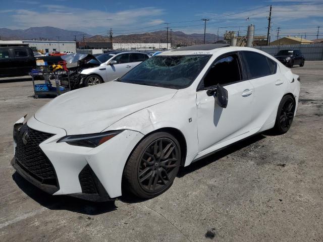 LEXUS IS 350 F S 2024 white  gas JTHGZ1B25R5074912 photo #1