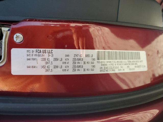 2020 CHRYSLER PACIFICA T - 2C4RC1EG2LR110147
