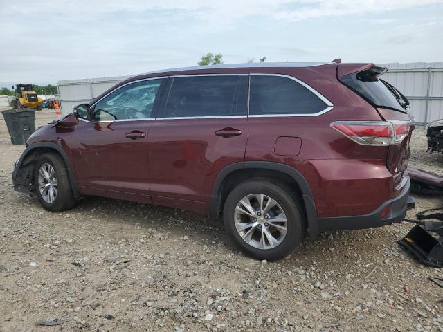 VIN 5TDJKRFH9ES055566 2014 Toyota Highlander, Xle no.2