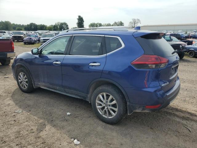 NISSAN ROGUE S 2020 blue  gas 5N1AT2MV1LC814816 photo #3