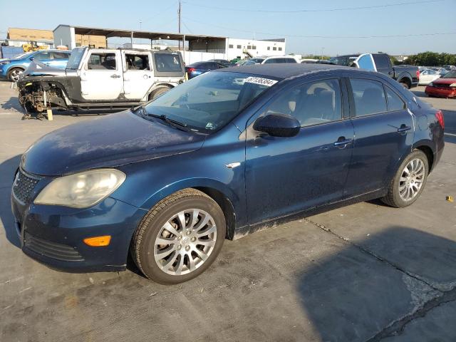 SUZUKI KIZASHI 2010 blue  gas JS2RE9A31A6100943 photo #1