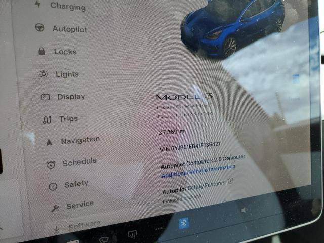 VIN 5YJ3E1EB4JF135421 2018 Tesla MODEL 3 no.9