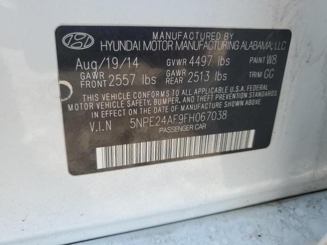 2015 HYUNDAI SONATA SE - 5NPE24AF9FH067038