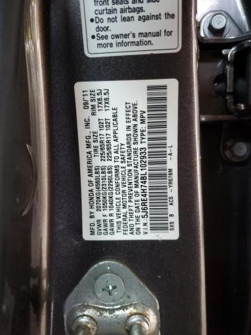 5J6RE4H74BL102933 2011 HONDA CRV