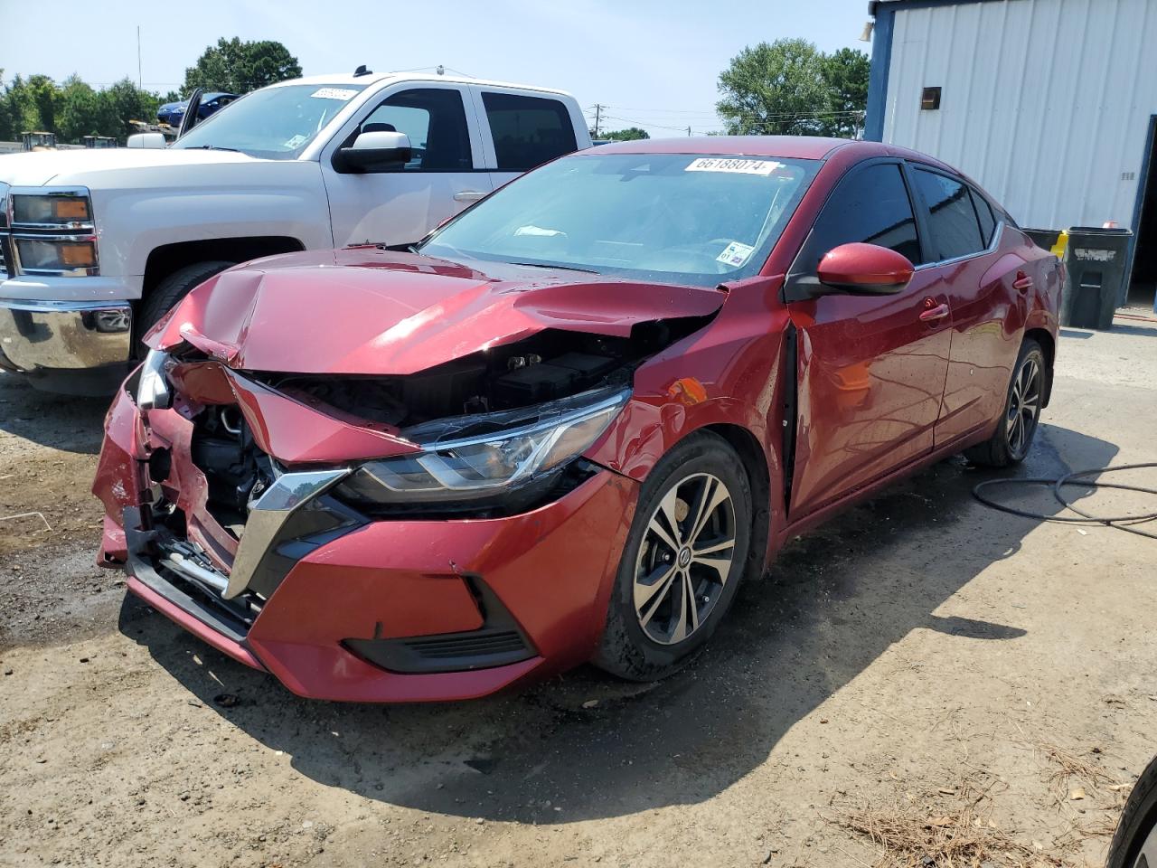 Lot #2974771209 2022 NISSAN SENTRA SV