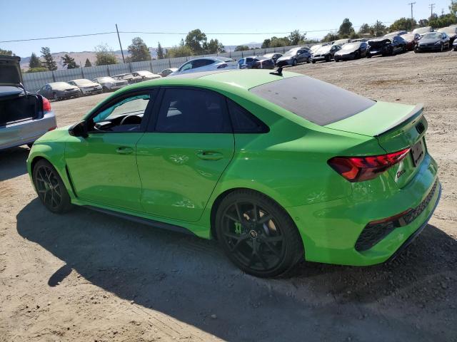 AUDI RS3 2024 green  gas WUAG4DGY9RA900847 photo #3