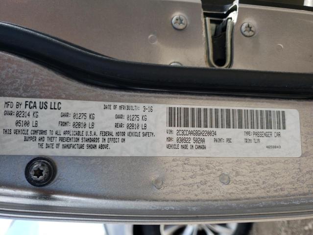 2016 CHRYSLER 300 LIMITE - 2C3CCAAG8GH220034