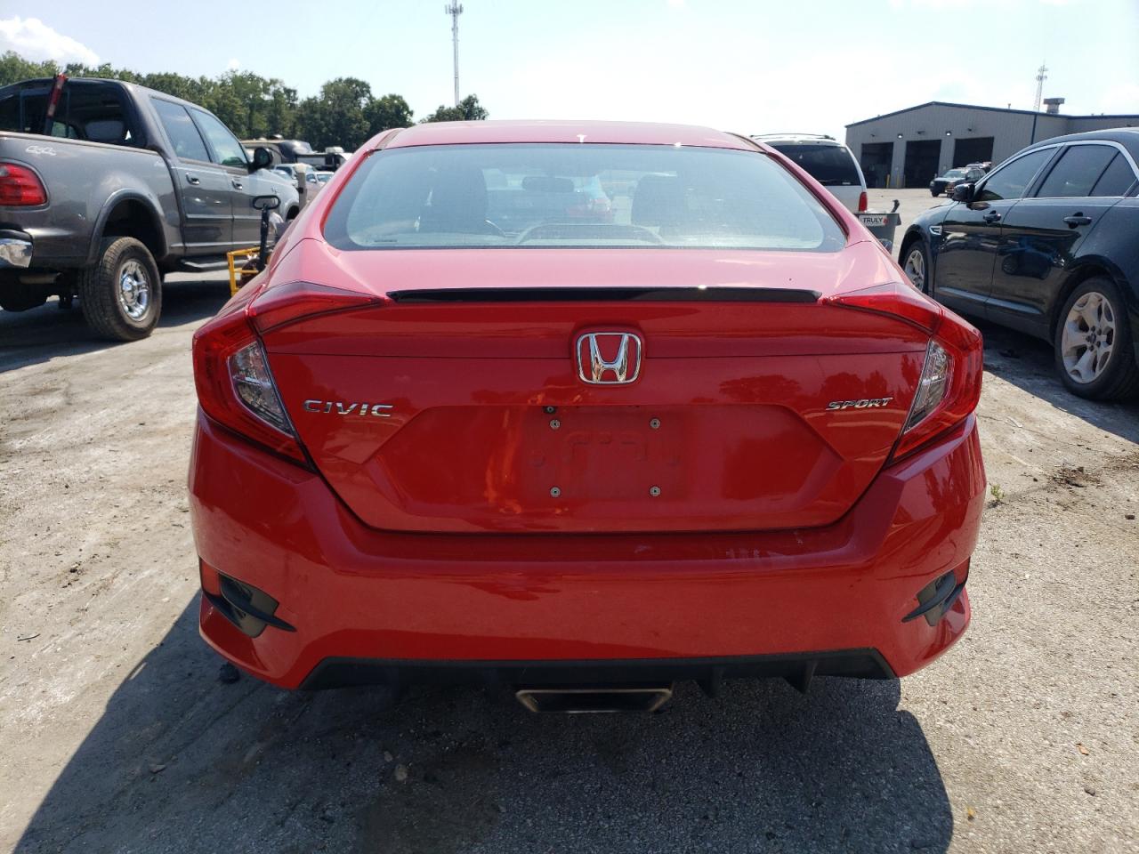 Lot #2974811023 2019 HONDA CIVIC SPOR