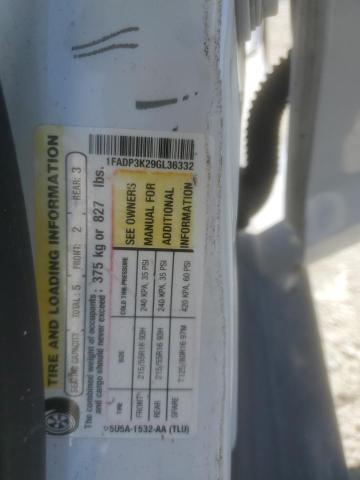 2016 FORD FOCUS SE - 1FADP3K29GL363327