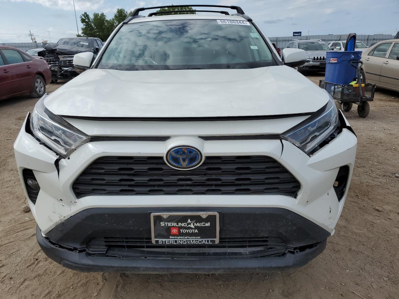 Lot #2957150441 2021 TOYOTA RAV4 XLE P