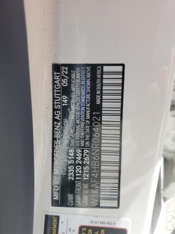 2022 MERCEDES-BENZ C 300 4MAT - W1KAF4HB6NR064021