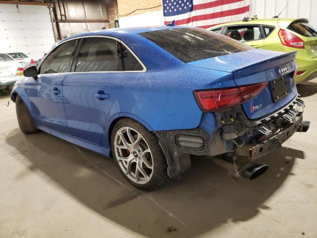 AUDI RS3 2018 blue  gas WUABWGFF0J1902447 photo #3