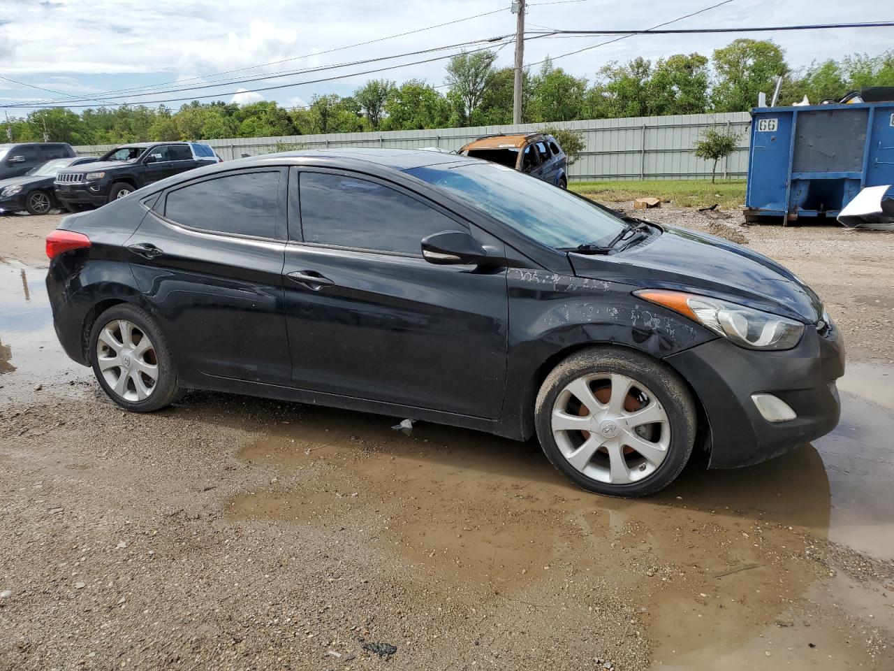 Lot #2842858666 2013 HYUNDAI ELANTRA GL