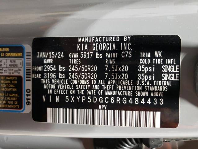 2024 KIA TELLURIDE - 5XYP5DGC6RG484433