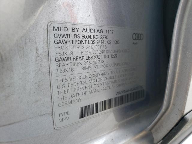 VIN WA18NAF48JA097782 2018 Audi A4, Premium Plus no.12