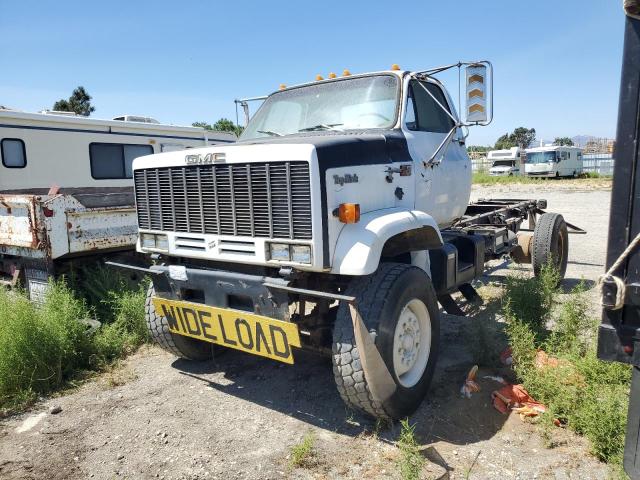 GMC C7000 C7D0 1981 white  diesel 1GDJ7D1Y4BV578034 photo #1