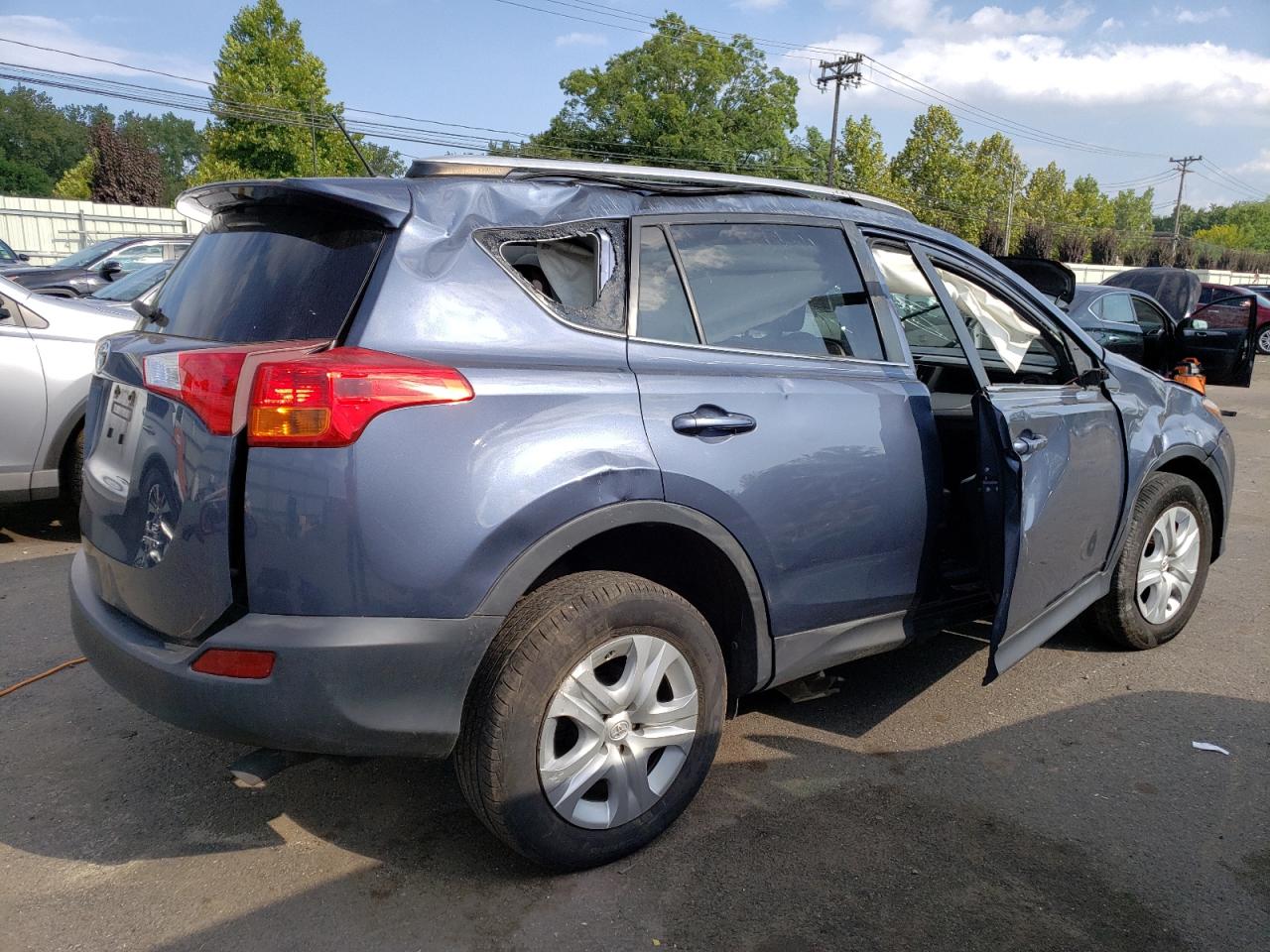 Lot #2971725022 2014 TOYOTA RAV4 LE