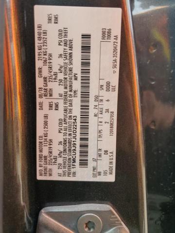 2018 FORD ESCAPE TIT - 1FMCU9J91JUD22543