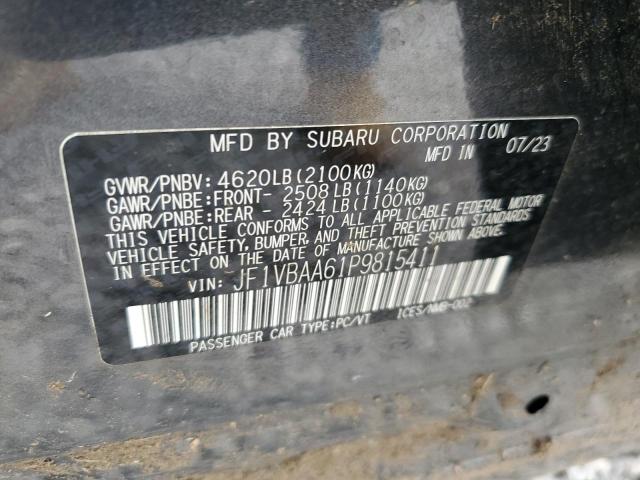 2023 SUBARU WRX - JF1VBAA61P9815411
