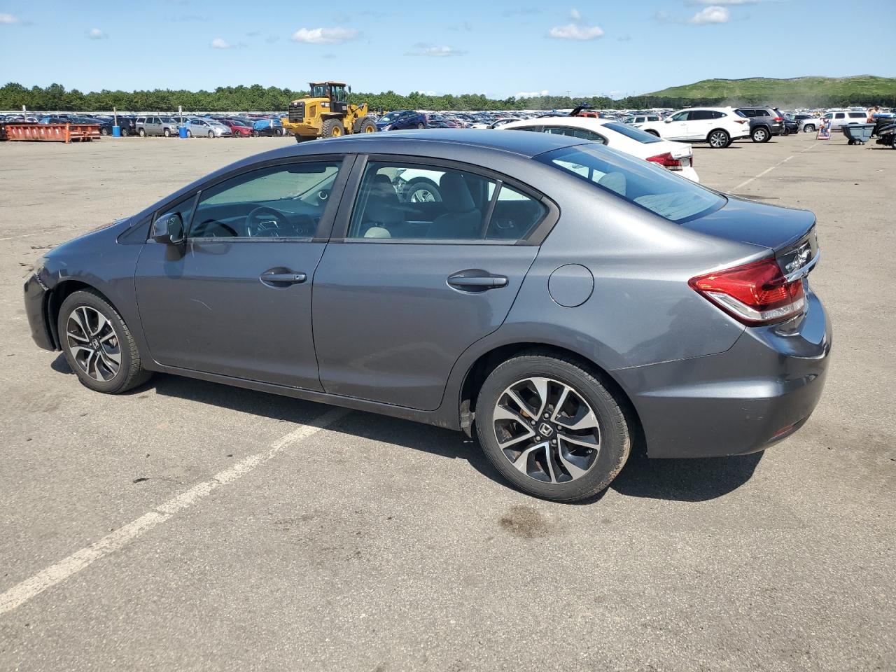 Lot #2804088603 2013 HONDA CIVIC EXL