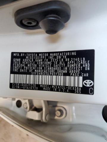 2020 TOYOTA COROLLA SE - 5YFS4RCE5LP027360