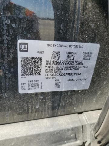 2023 GMC YUKON AT4 - 1GKS2CKD2PR517394