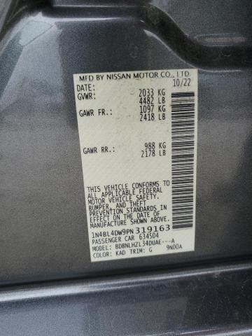 2023 NISSAN ALTIMA SV - 1N4BL4DW9PN319163