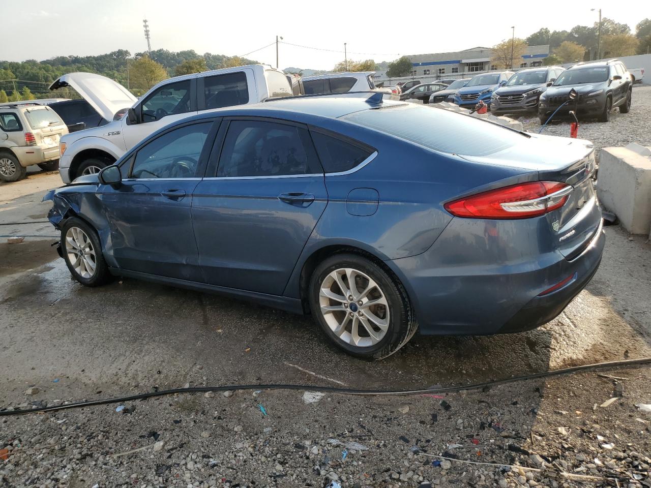 Lot #2860286033 2019 FORD FUSION SE