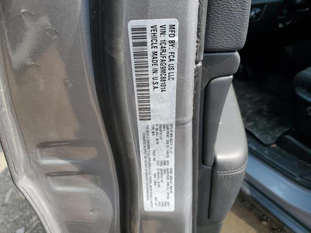 2021 JEEP GRAND CHER - 1C4RJFAG9MC881014