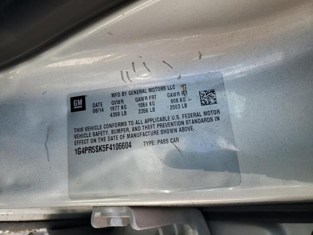 2015 BUICK VERANO CON 1G4PR5SK5F4106604