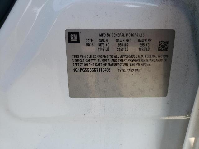 2016 CHEVROLET CRUZE LIMI - 1G1PG5SB6G7110406