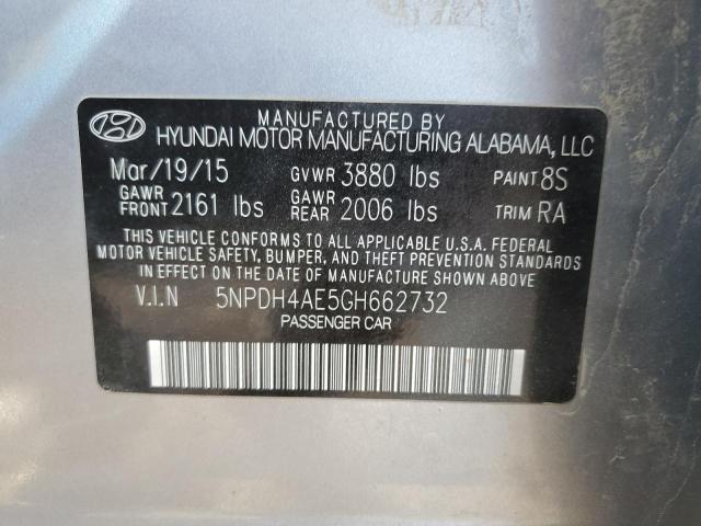 2016 HYUNDAI ELANTRA SE - 5NPDH4AE5GH662732