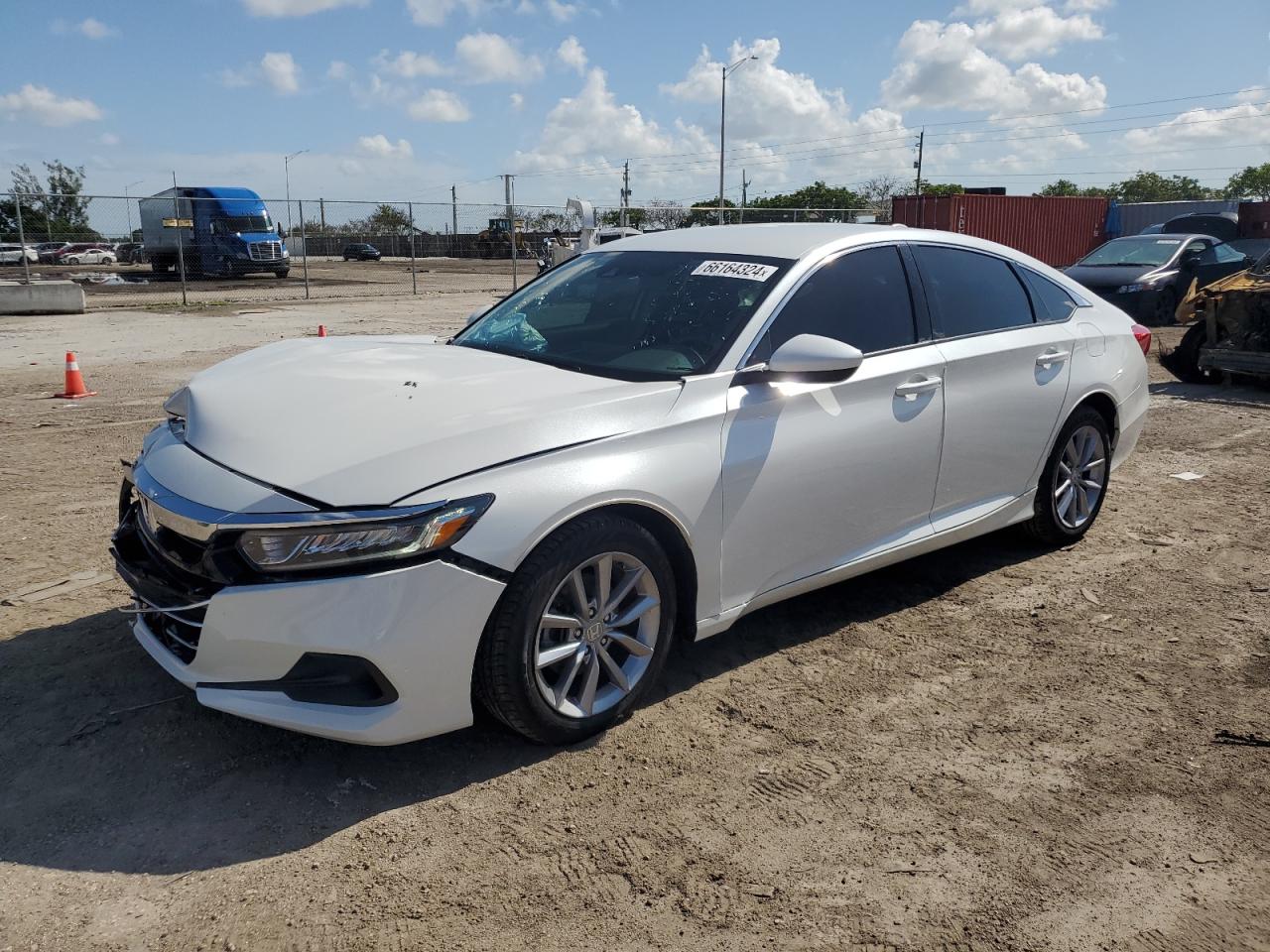 Lot #2960381758 2021 HONDA ACCORD LX