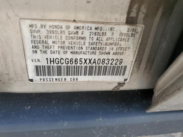 1999 HONDA ACCORD LX 1HGCG665XXA083229  67895274