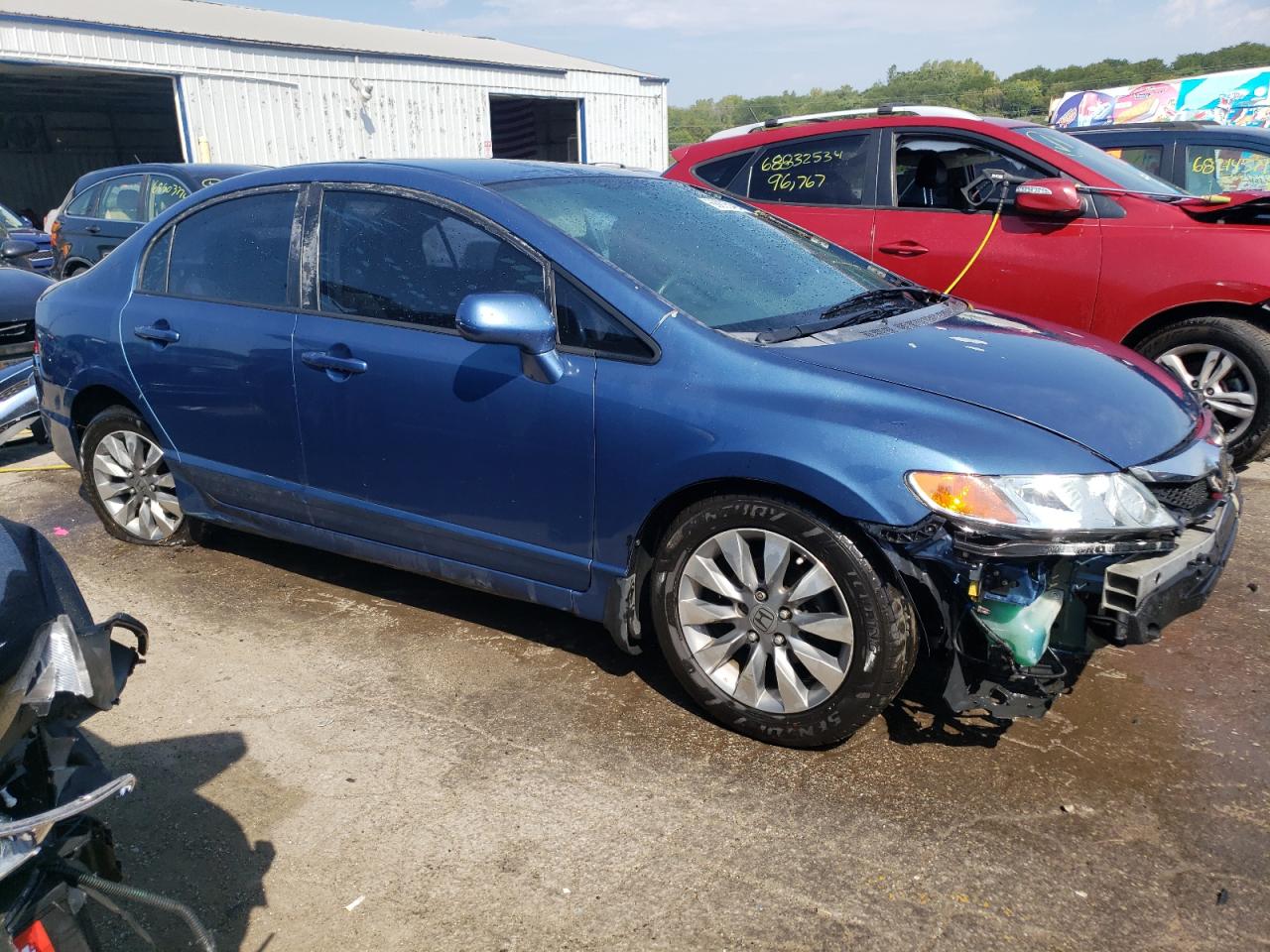 Lot #3029407680 2009 HONDA CIVIC LX