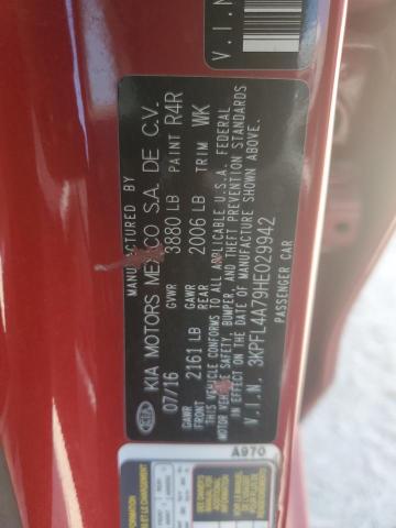 2017 KIA FORTE LX - 3KPFL4A79HE029942